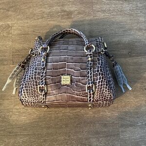 Dooney & Bourke Crocodile Embossed Satchel